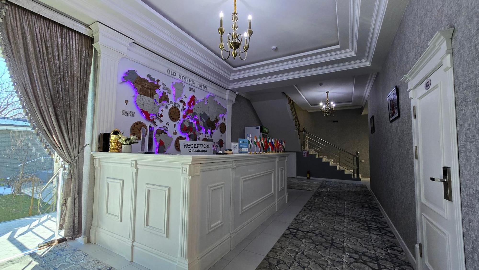 Old Station Hotel Самарканд Экстерьер фото